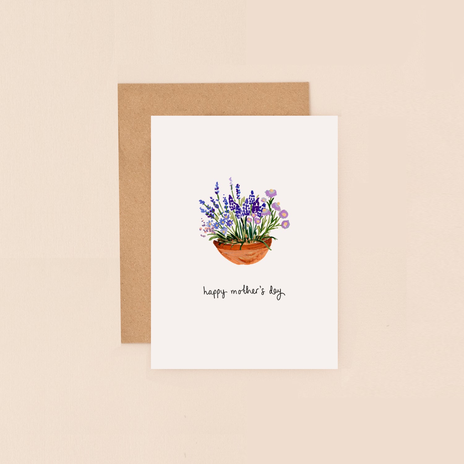 Flowers Happy Mother's Day Mini Card