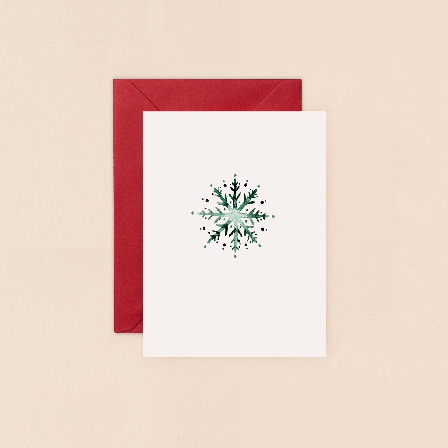 Snowflake Mini Christmas Card