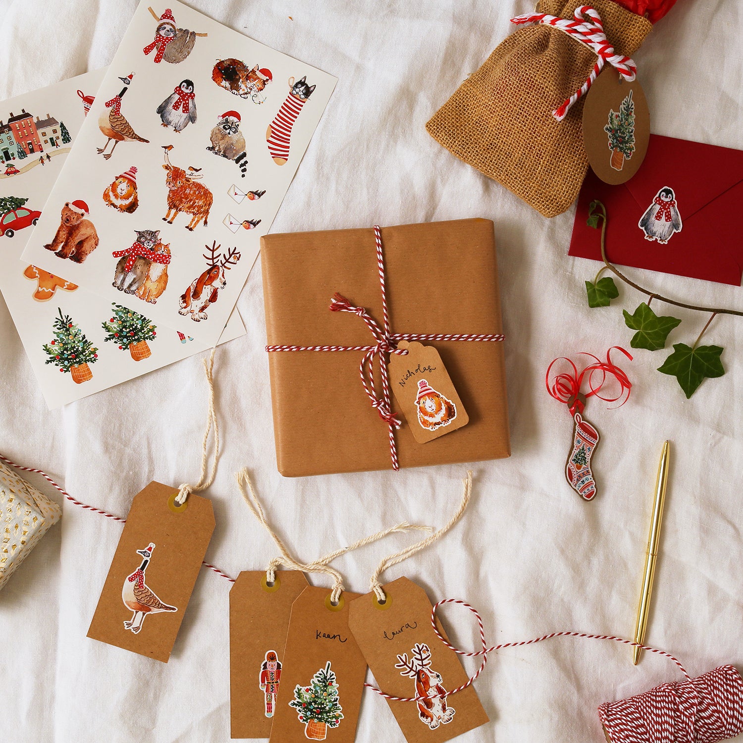 New Christmas Sticker Sheets