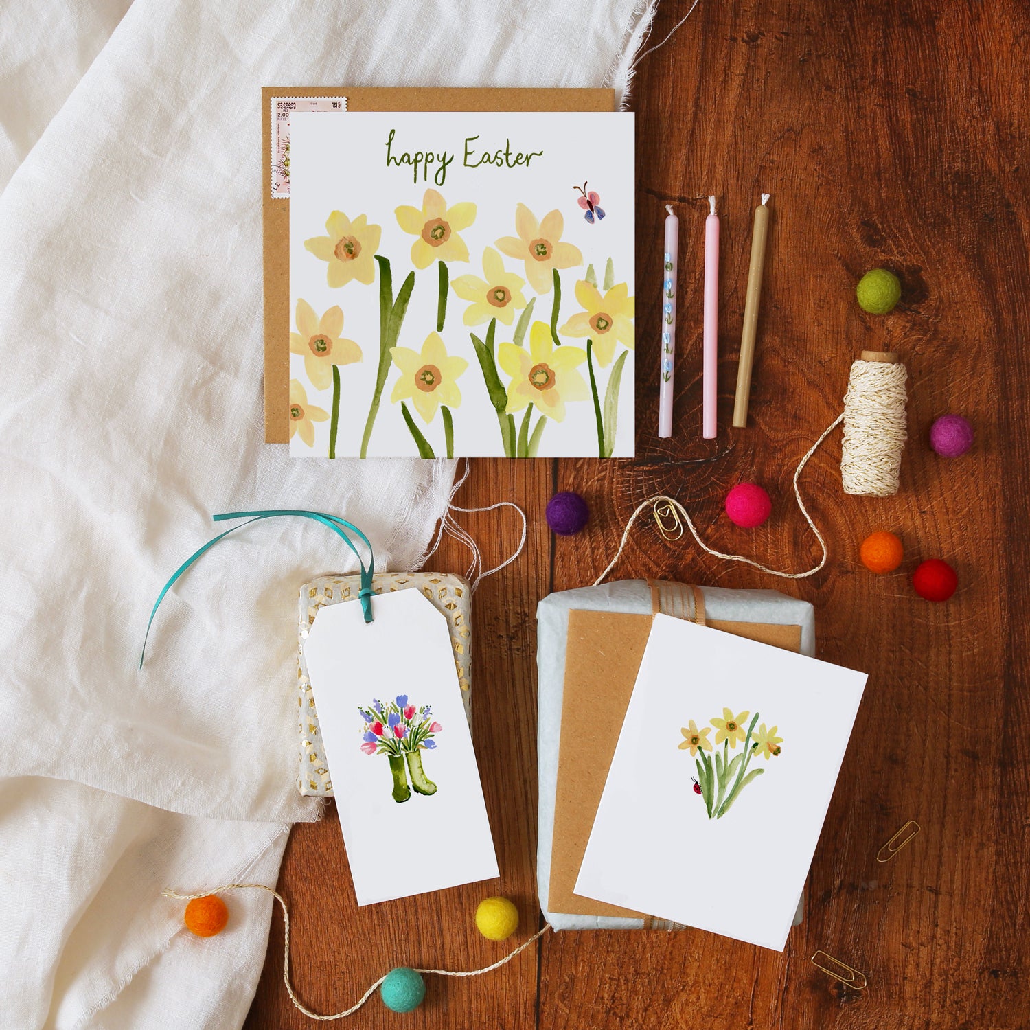 Daffodils Mini Card