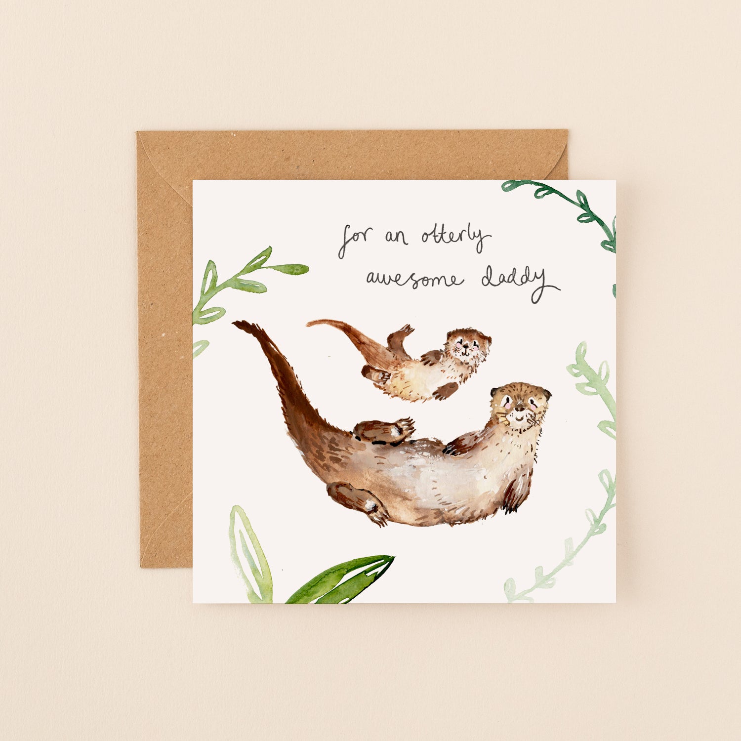 Otterly Awesome Daddy Father's Day Card