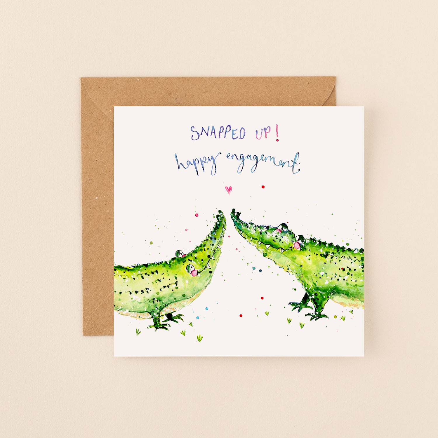 Snapped Up! Crocs Engagement Card