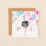Birthday Babe Ostrich Birthday Card