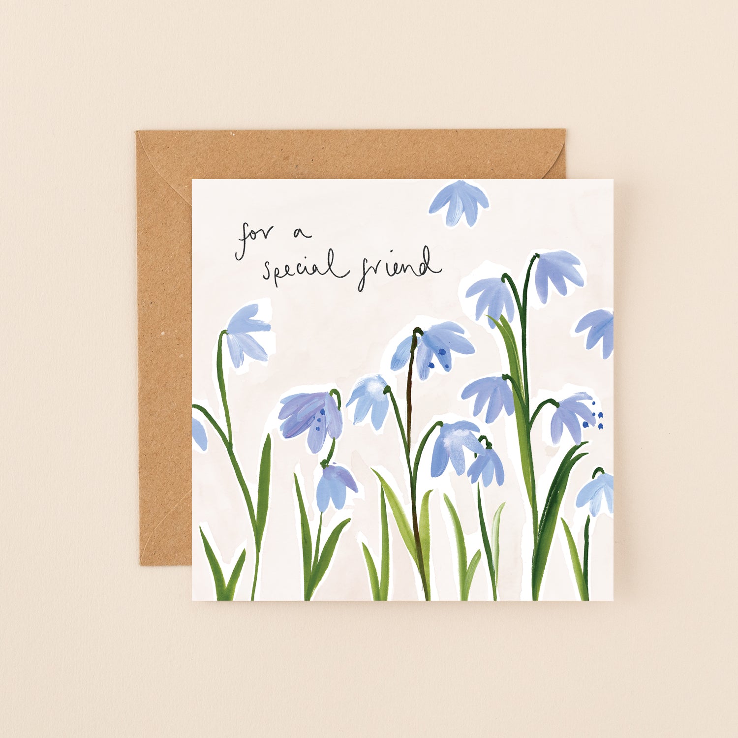 Scilla Special Friend Card