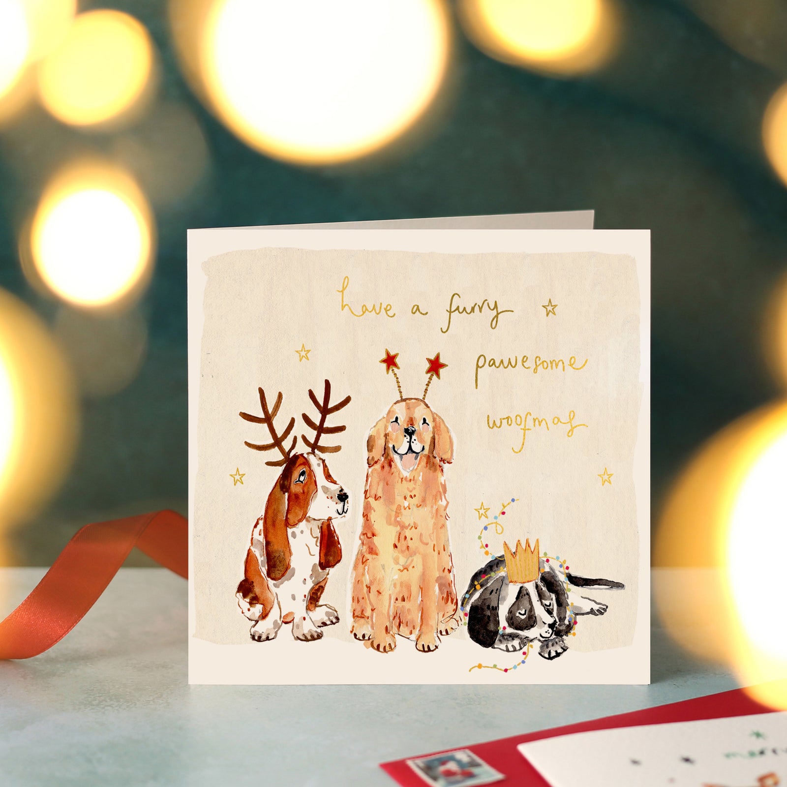 Pawesome Woofmas Christmas Card