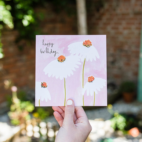 Daisy Birthday Card