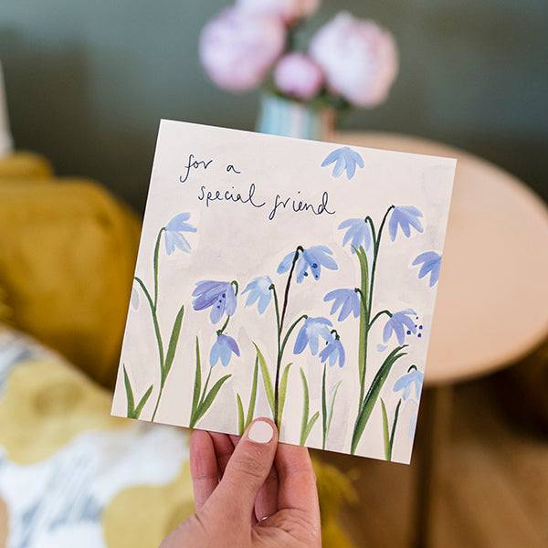 Scilla Special Friend Card