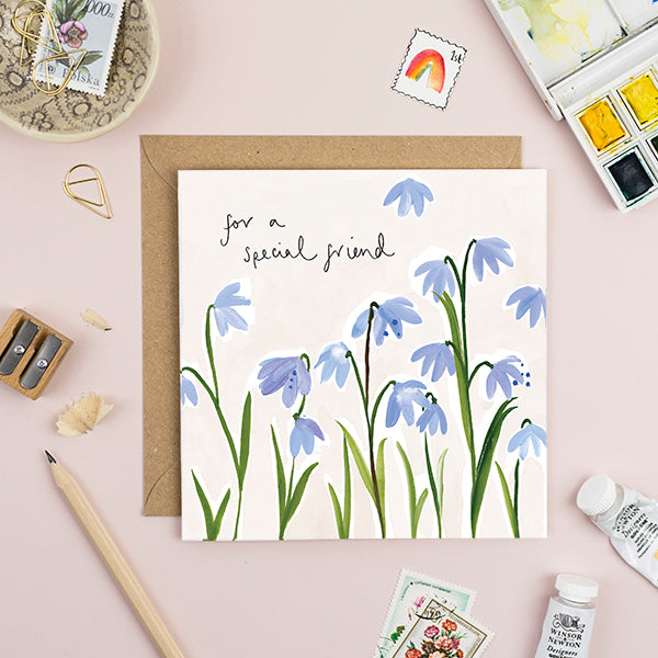 Scilla Special Friend Card