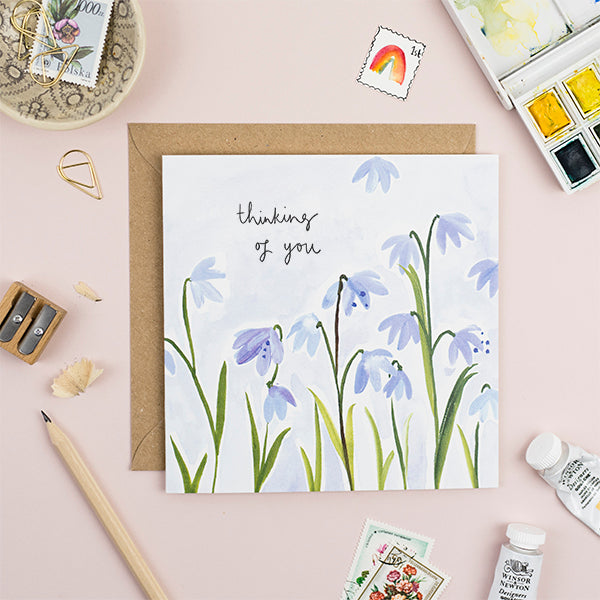Scilla Thinking of You Card