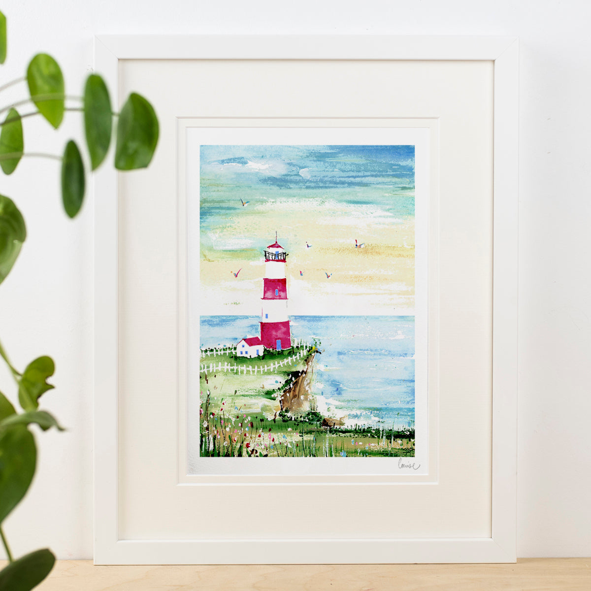 Lighthouse Scene Print