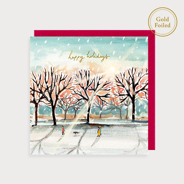 Happy Holidays Christmas Card