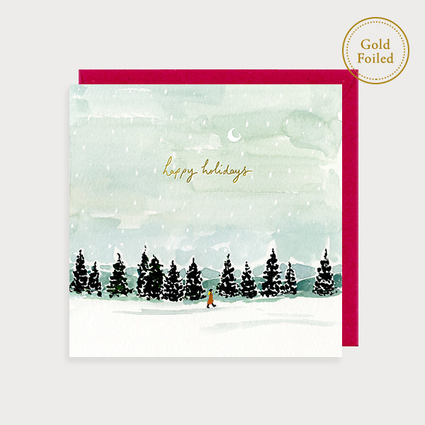 Happy Holidays Christmas Card