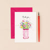 Thank You Flowers Card