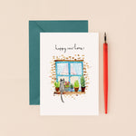 New Home Window Sill Card