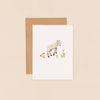 Jumping Lamb Mini Card
