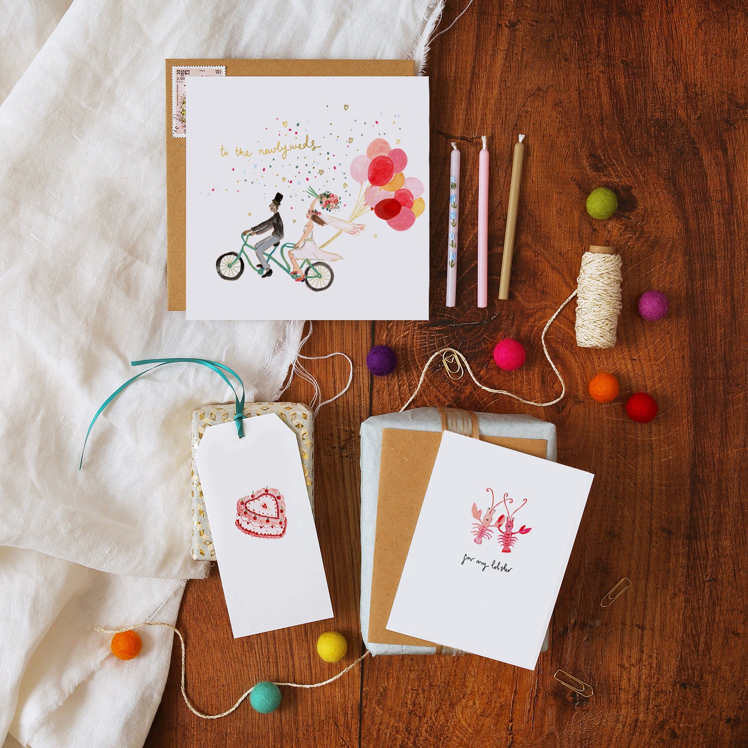 For My Lobster Mini Card