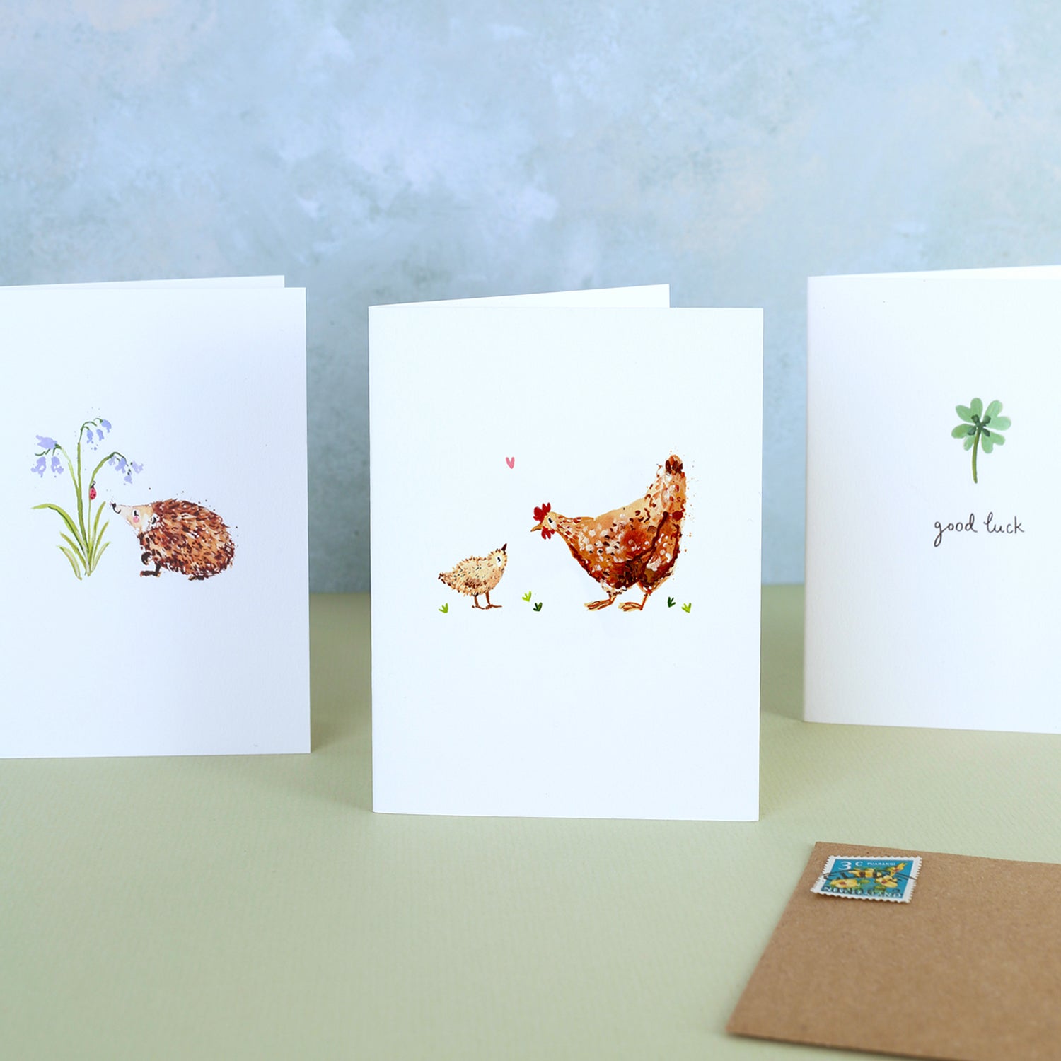 Chicken and Chick Mini Card