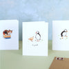 Puffin and Chick Hi Friend Mini Card