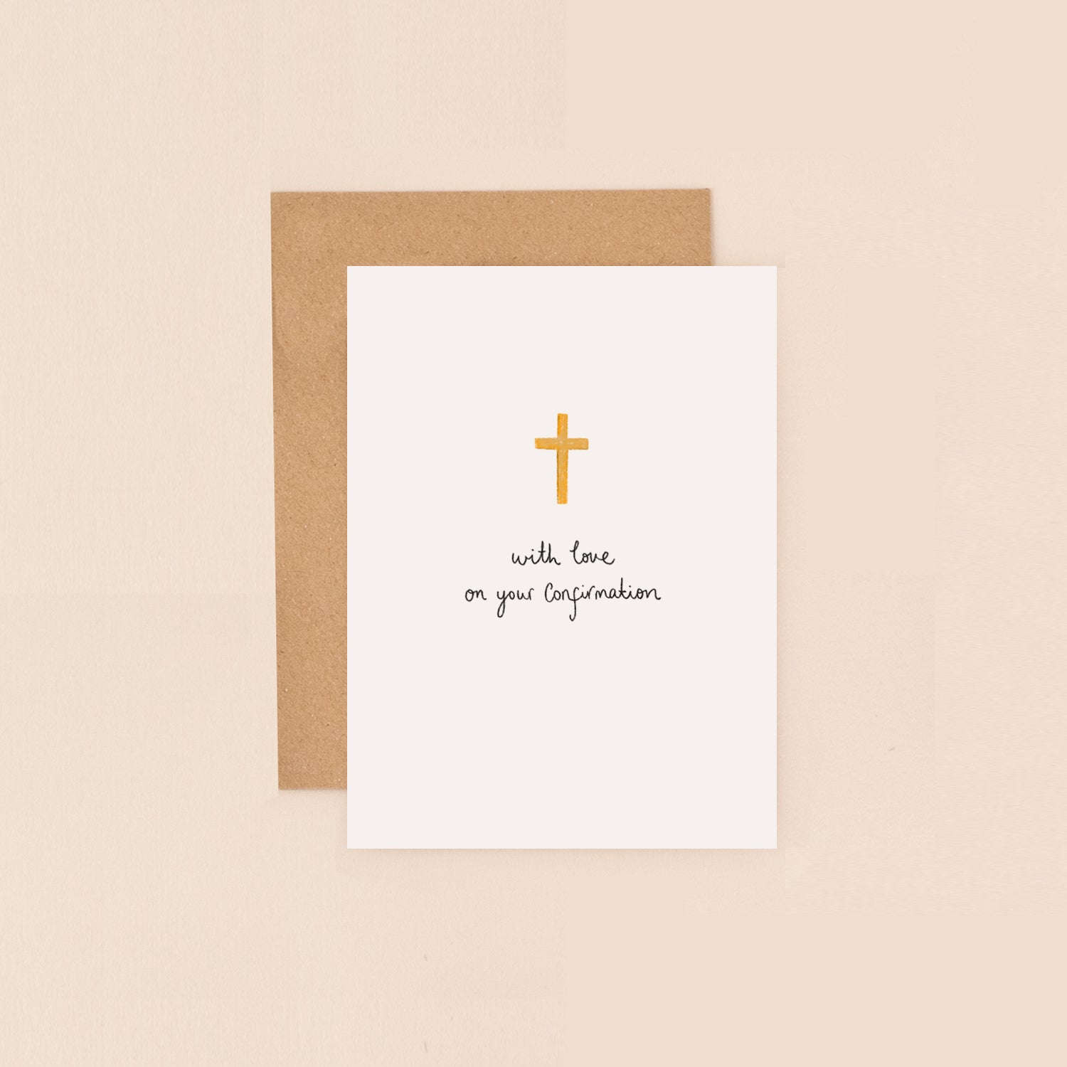 Cross With Love on your Confirmation Mini Card