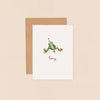 Hooray Frog Mini Card