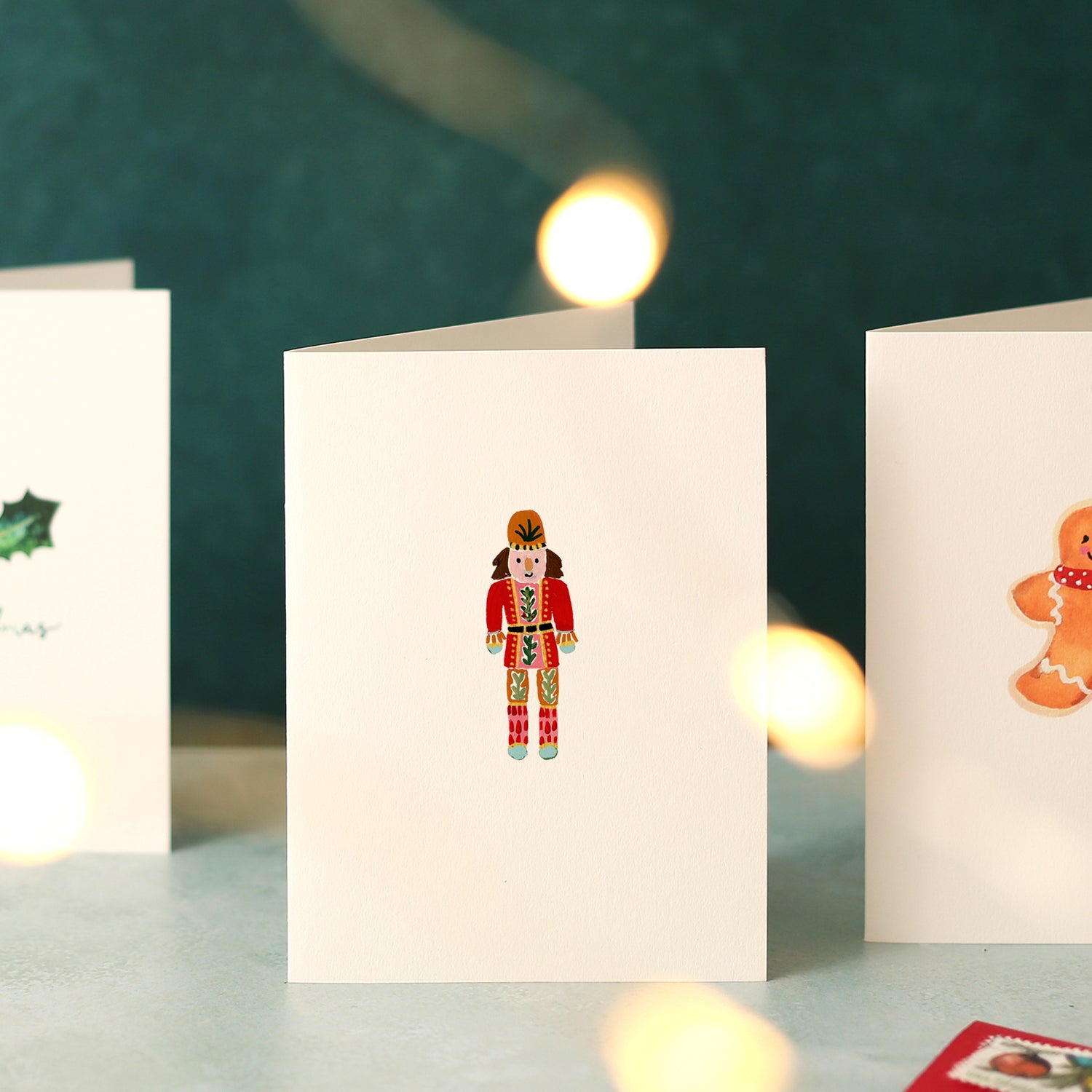 Nutcracker Mini Christmas Card