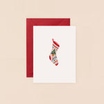 Christmas Stocking Mini Christmas Card