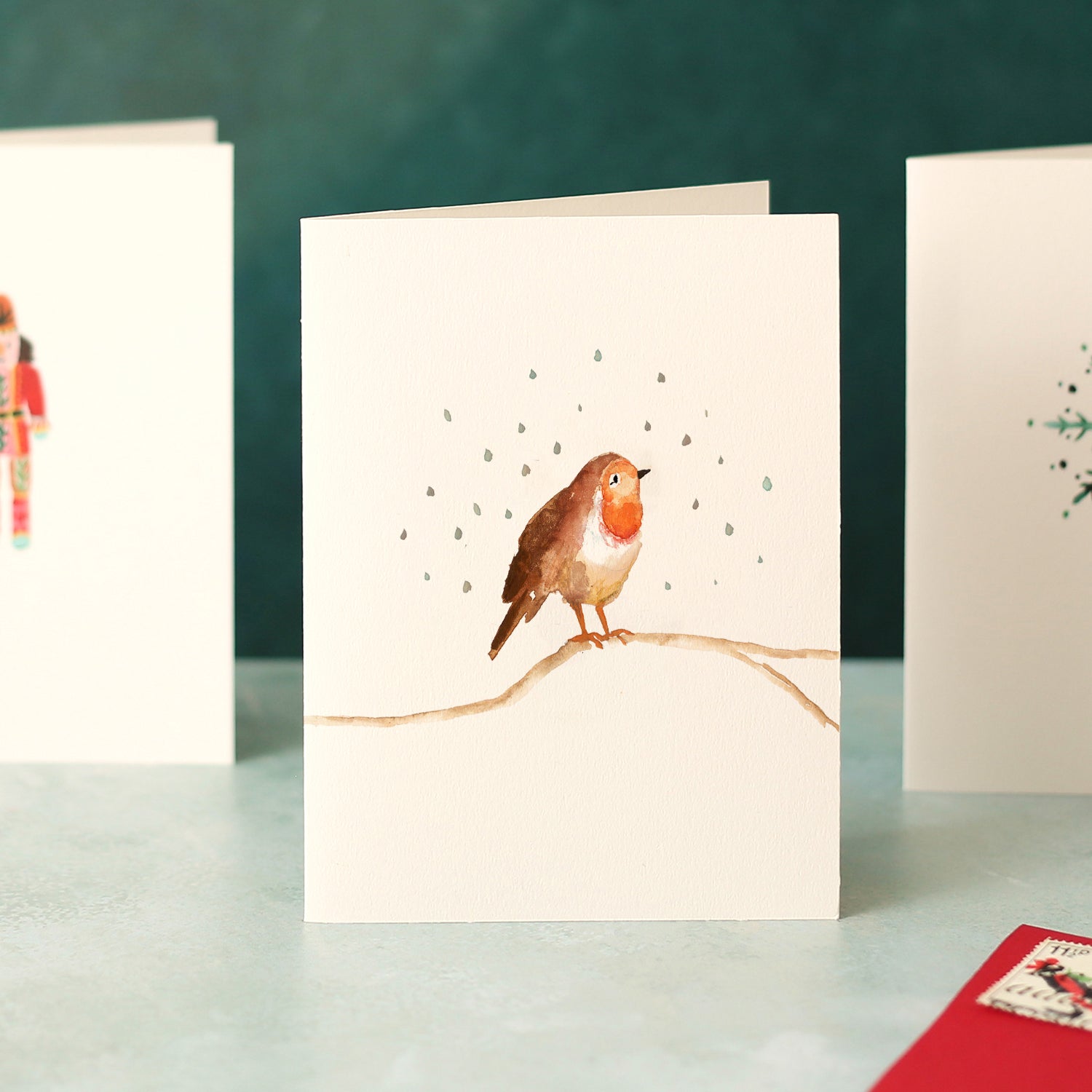 Robin Mini Christmas Card