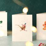 Pheasant Mini Christmas Card