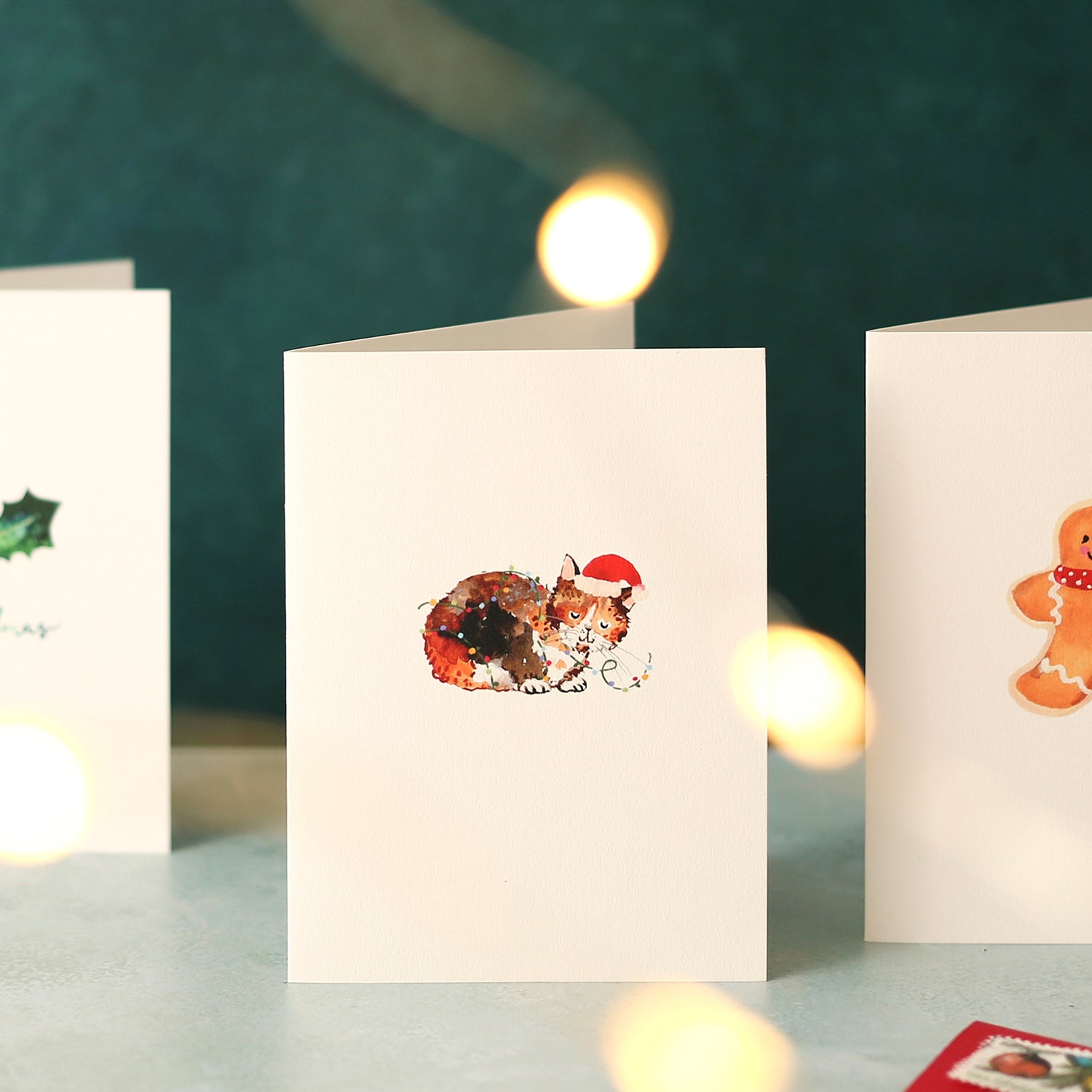 Christmas Cat Mini Christmas Card