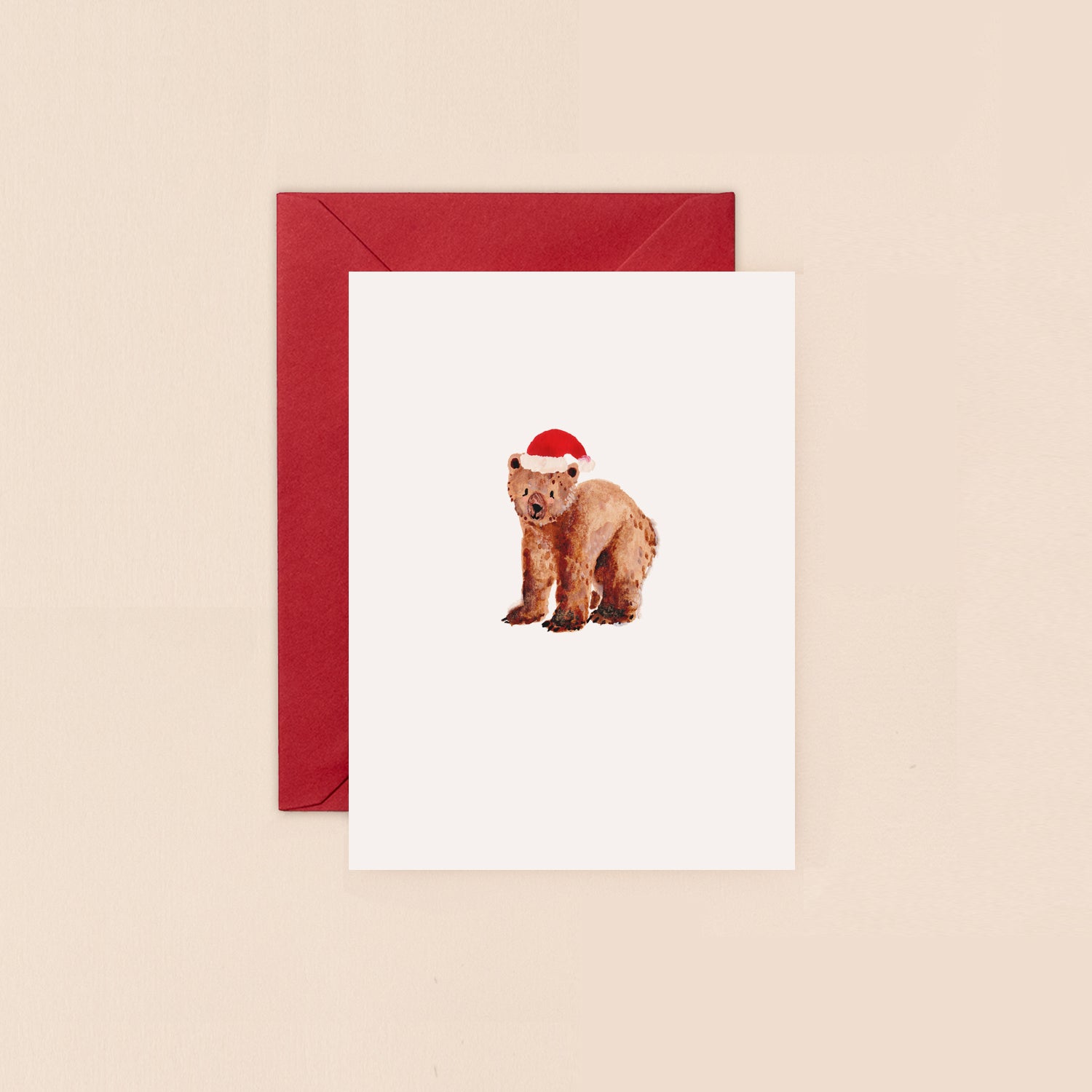 Christmas Bear Mini Christmas Card