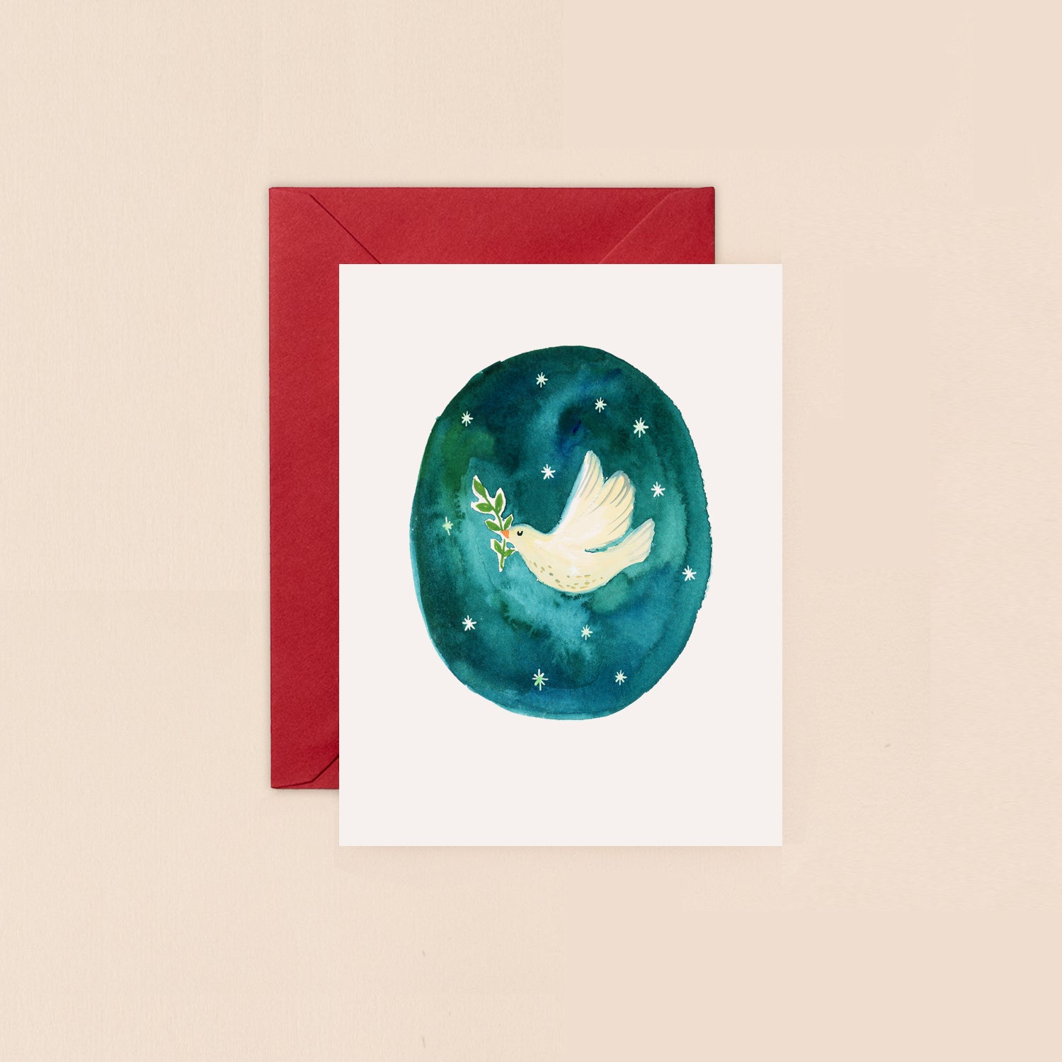 Dove Mini Christmas Card