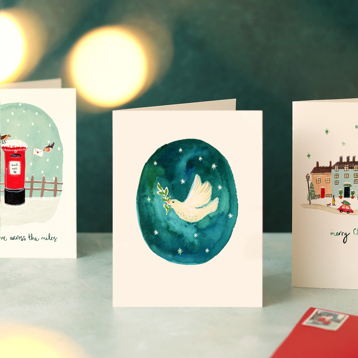 Dove Mini Christmas Card