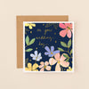 On Your Wedding Day Flowers Card