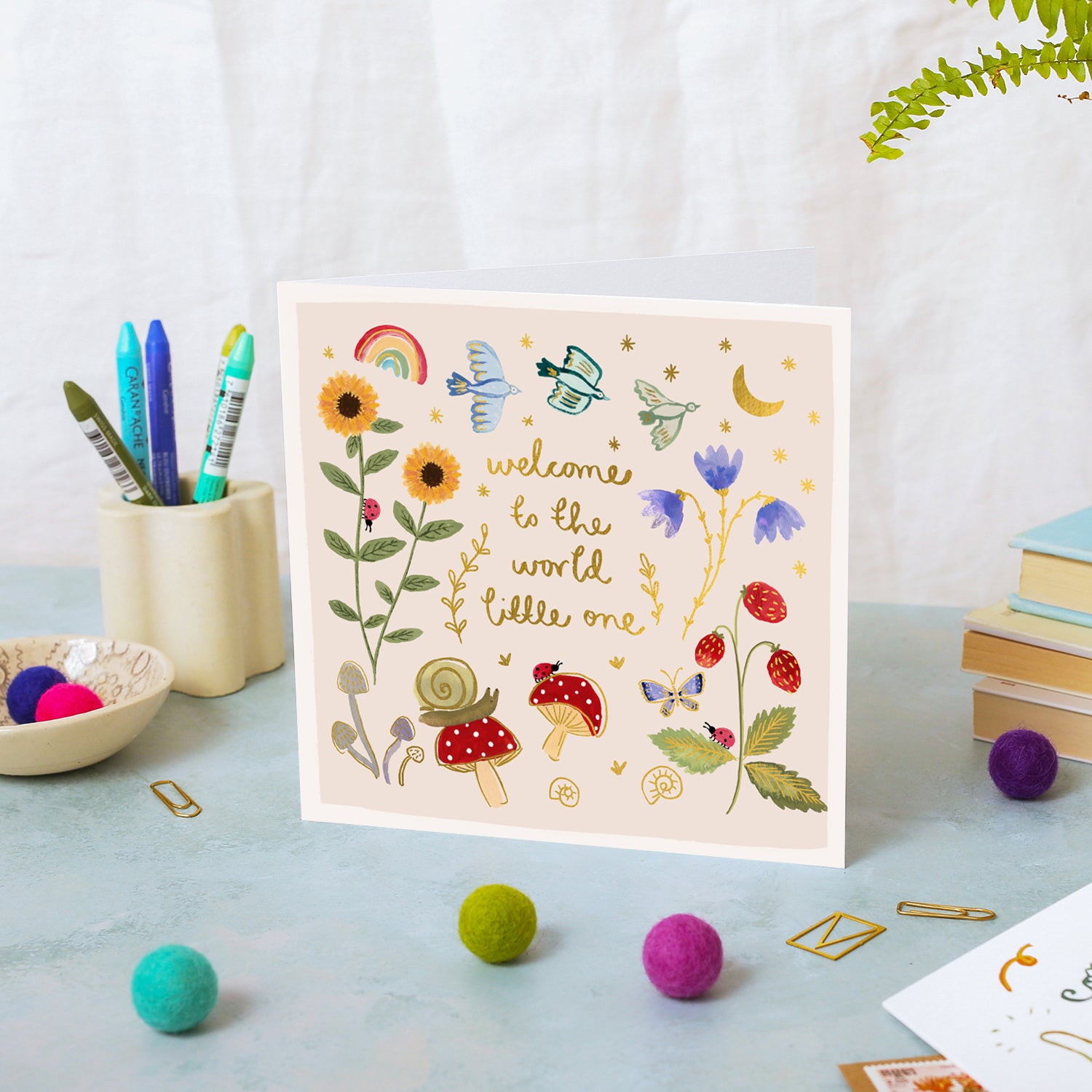 Welcome to the World Little One Card