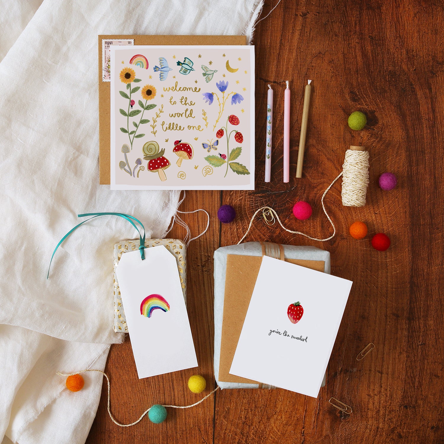 Welcome to the World Little One Card