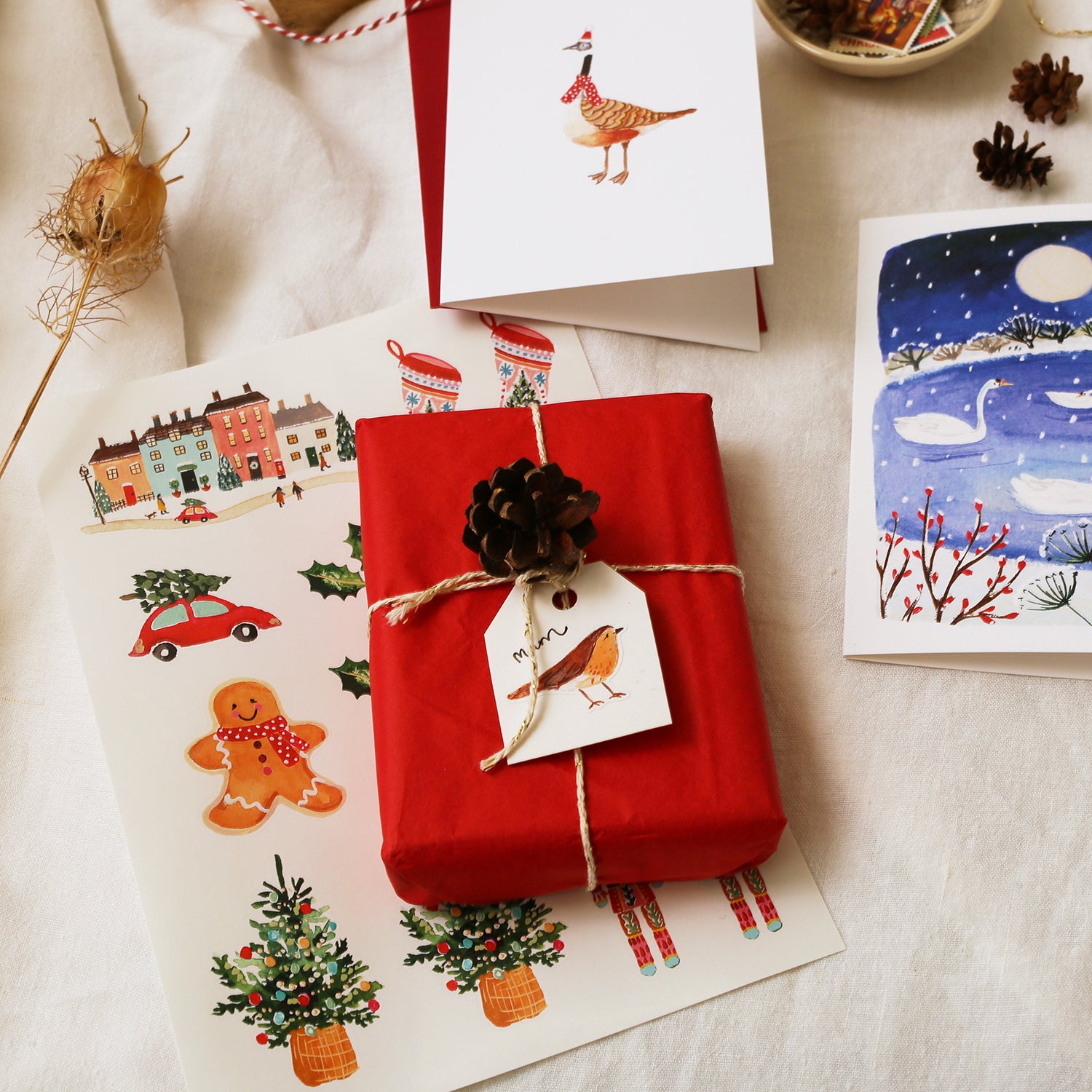New Christmas Sticker Sheets