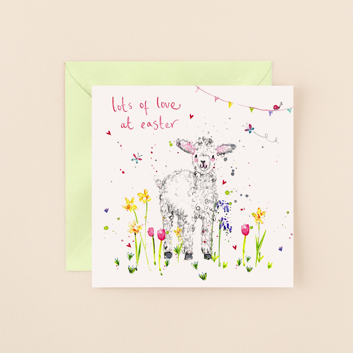 Lamb Easter Card