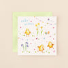 Easter Wishes Chicks Card