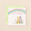 Rainbow Happy Easter Card