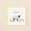 Lamb and Chicks Happy Easter Card