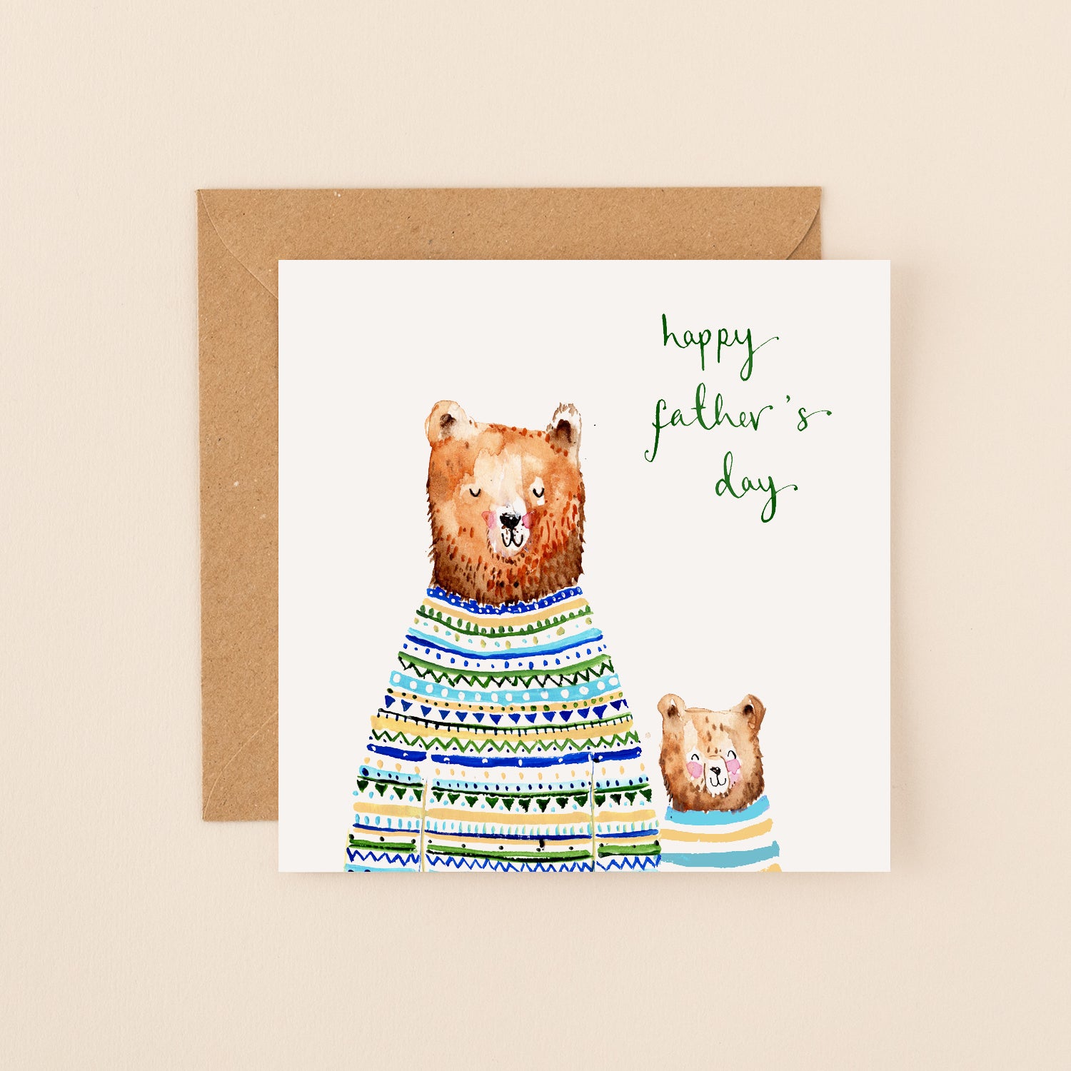 Bears Father's Day Card