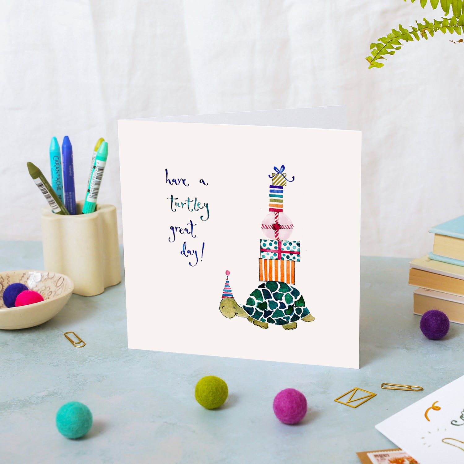 Turtley Great Day Birthday Card
