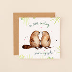 Dam Exciting Engagement Card