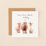 Sheep Baaa-rilliant Birthday Card