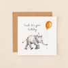 Elephant Heard it's Your Birthday Card