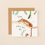 Leopard Happy Father's Day Card