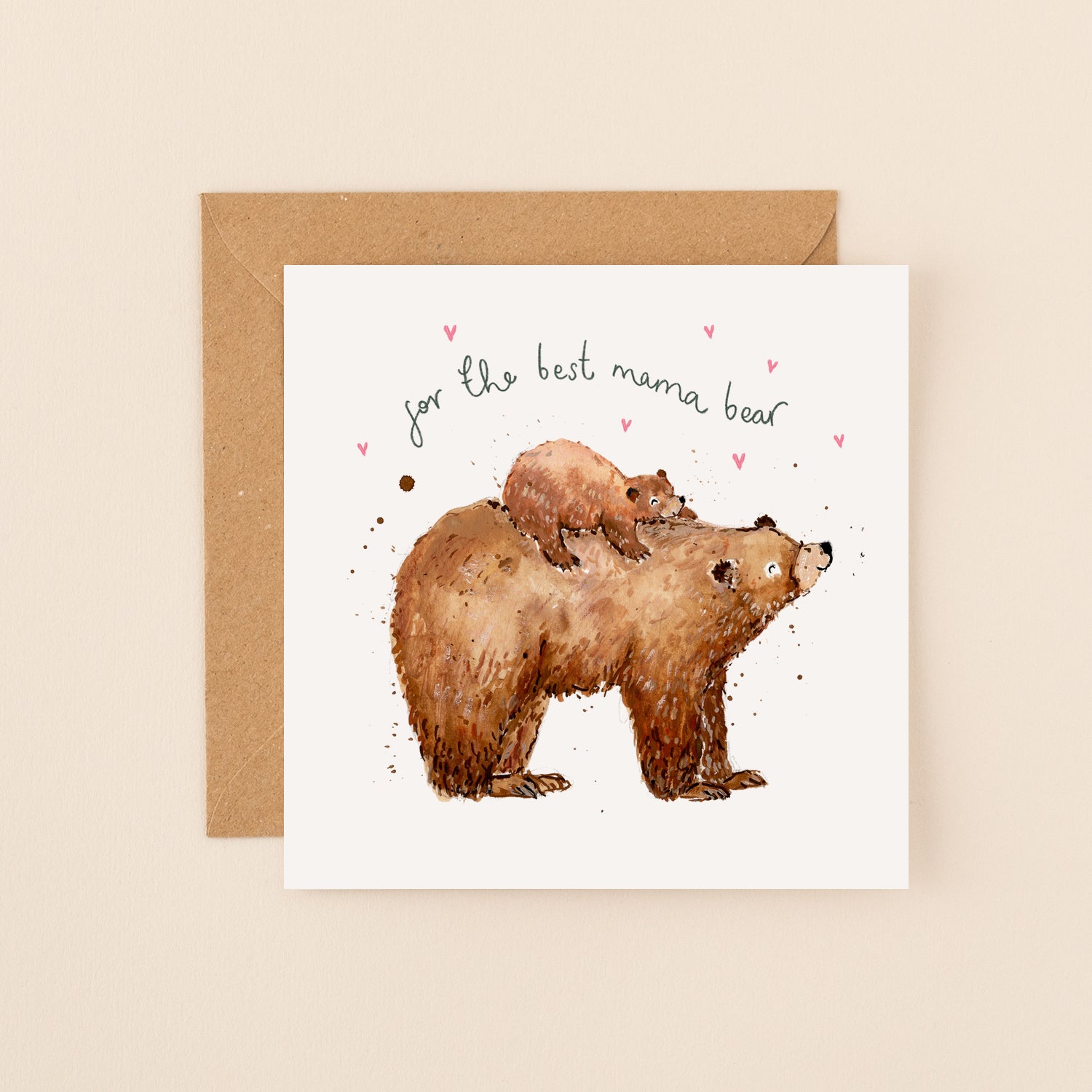 Best Mama Bear Mother's Day Card