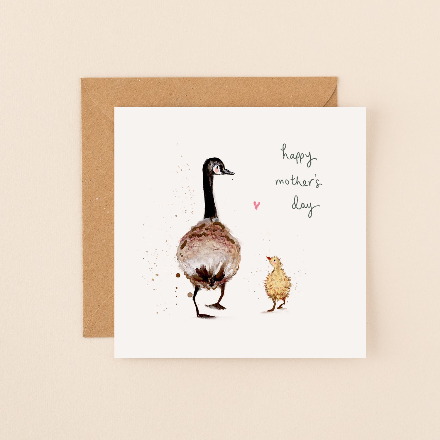 Geese Happy Mother's Day Card