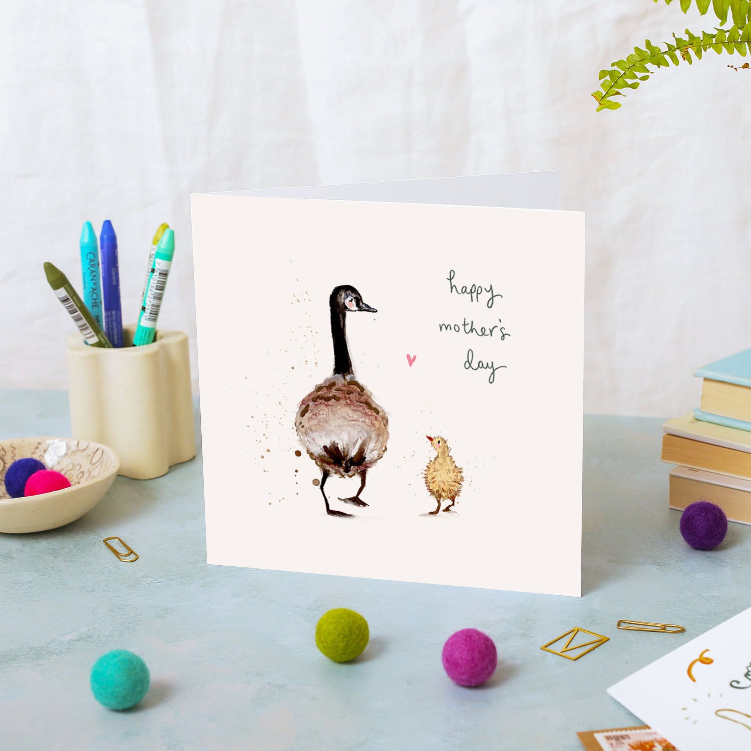 Geese Happy Mother's Day Card