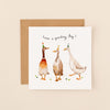 Ducks Quacking Day! Birthday Card